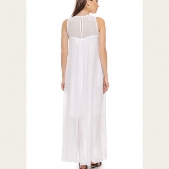 NWT Madewell Summer White Semi-Sheer Maxi Sundress, XS - Picture 6 of 7